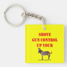 POUSSEZ LE CONTRÔLE DES ARMES PORTE-CLEFS