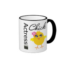 Poussin d'actrice mug