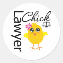 Poussin d'avocat autocollants