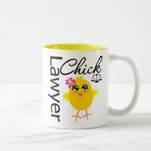 Poussin d'avocat mug à café