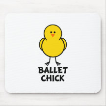 Poussin de ballet tapis de souris