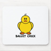 Poussin de ballet tapis de souris