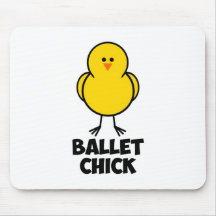 Poussin de ballet tapis de souris