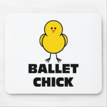 Poussin de ballet tapis de souris