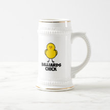 Poussin de billards tasse