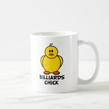 Poussin de billards tasses