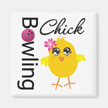 Poussin de bowling aimants