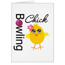 Poussin de bowling carte