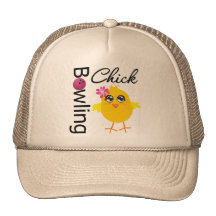 Poussin de bowling casquettes