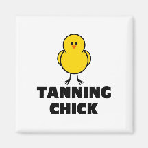 Poussin de bronzage aimant