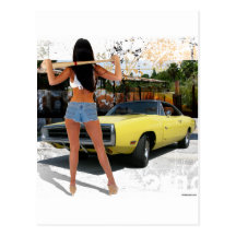 Poussin de chargeur de Dodge Cartes Postales