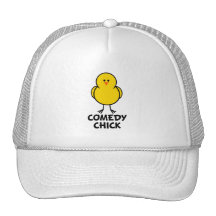 Poussin de comédie casquette de camionneur
