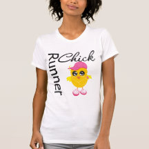 Poussin de coureur t-shirt