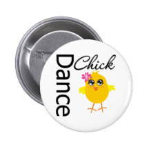Poussin de danse pin's avec agrafe