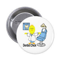 Poussin de dentiste pin's