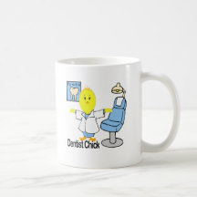 Poussin de dentiste tasse à café