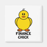 Poussin de finances magnets pour réfrigérateur