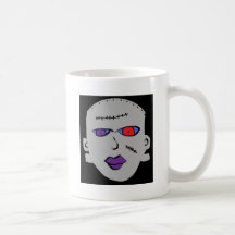 poussin de frankenstein mugs à café