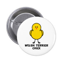 Poussin de gallois Terrier Badge Avec Épingle