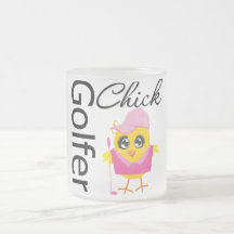 Poussin de golfeur tasse à café