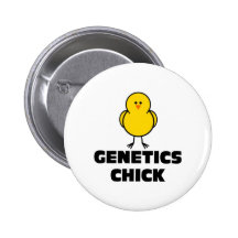 Poussin de la génétique badge