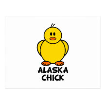 Poussin de l'Alaska Cartes Postales