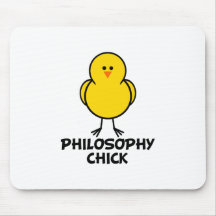 Poussin de philosophie tapis de souris