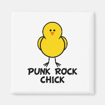 Poussin de punk rock magnets