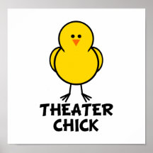 Poussin de théâtre posters