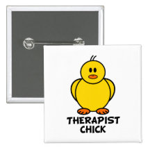 Poussin de thérapeute badge