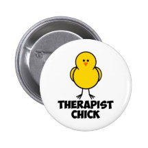 Poussin de thérapeute badges
