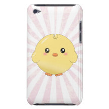 Poussin jaune mignon coques barely there iPod