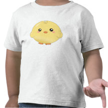 Poussin jaune mignon t-shirt