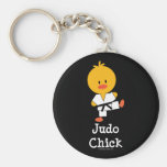 Poussin Keychain de judo Porte-clef