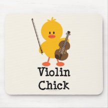 Poussin Mousepad de violon Tapis De Souris