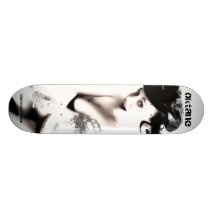 Poussin punk de pin-up, Oktane, Hollywood appelle Plateaux De Skateboards