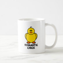Poussin romantique tasse