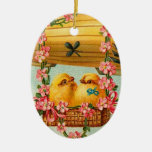 Poussins victoriens de Pâques Ornement