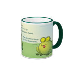 Pouvez vous ne jamais trouver des grenouilles dans tasse à café