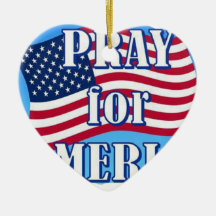 PRAY FOR AMERICA.png Décoration De Noël