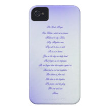 Prayer du seigneur coques Case-Mate iPhone 4