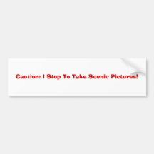 Précaution : Je cesse de prendre les photos pittor Autocollants Pour Voiture