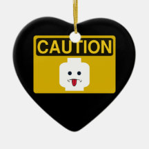 PRÉCAUTION : Le CHEF GROSSIER de MINIFIG customise Décoration Pour Sapin De Noël