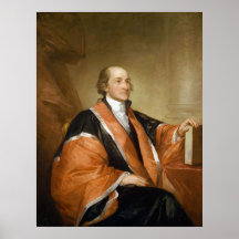 Premier geai de John de Juge de la Cour suprême de Affiche