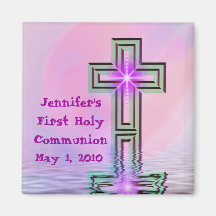 Premier magnet de la sainte communion de Jennifer Aimants