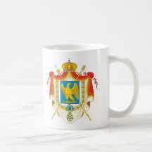 Premier manteau d'empire des bras français (1804) tasse