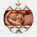 Premier Noël du bébé MIGNON Décoration De Noël