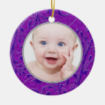 Premier ornement de Noël du bébé