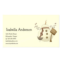 Premier Snowel · Bonhomme de neige Cartes De Visite Professionnelles