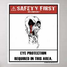 Première affiche de protection d'Humour-Oeil de sé